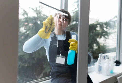 Nettoyage de vitres intérieures et extérieures à Champagné-le-Sec